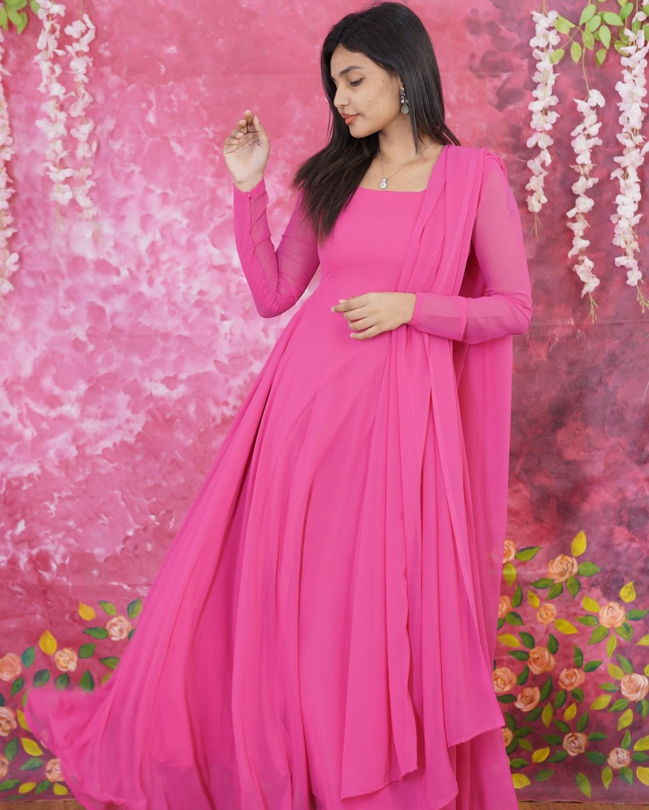 Plain Anarkali