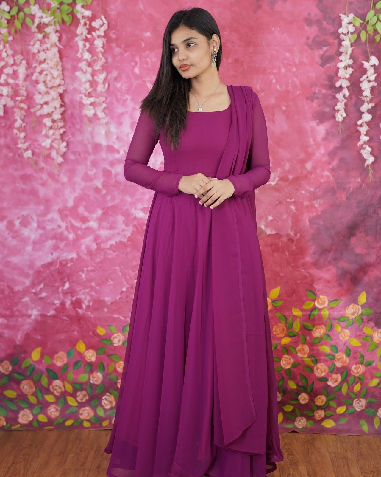 Plain Anarkali