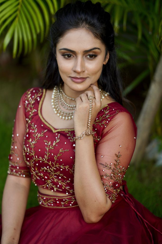 Maroon Royale Lehenga