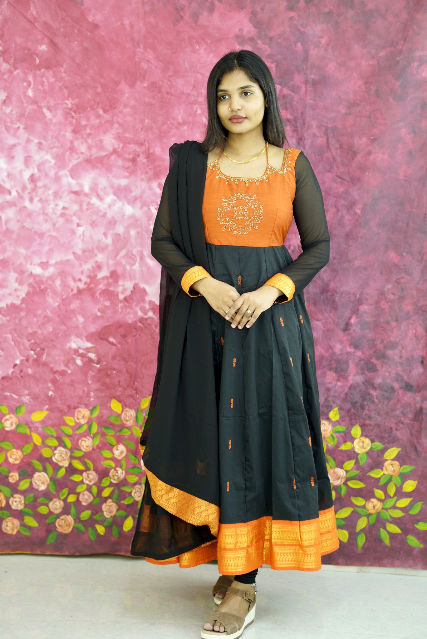 Kalyani cotton anarkali